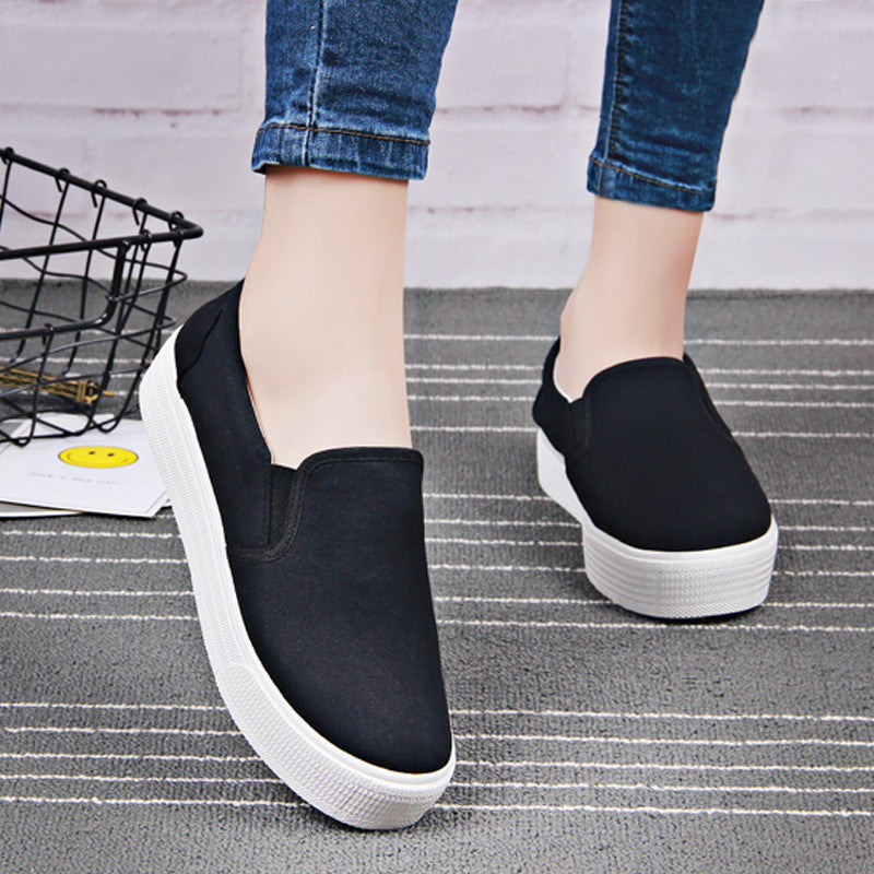 White Shoes Ladies Canvas Shoes Student Shoes