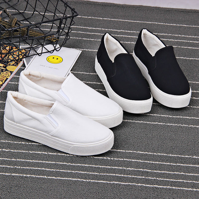 White Shoes Ladies Canvas Shoes Student Shoes