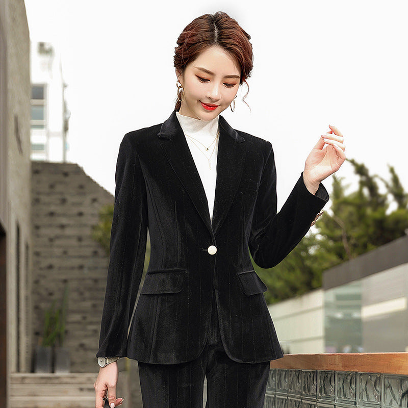 Slim-fit Fashion Temperament Jacket Suit