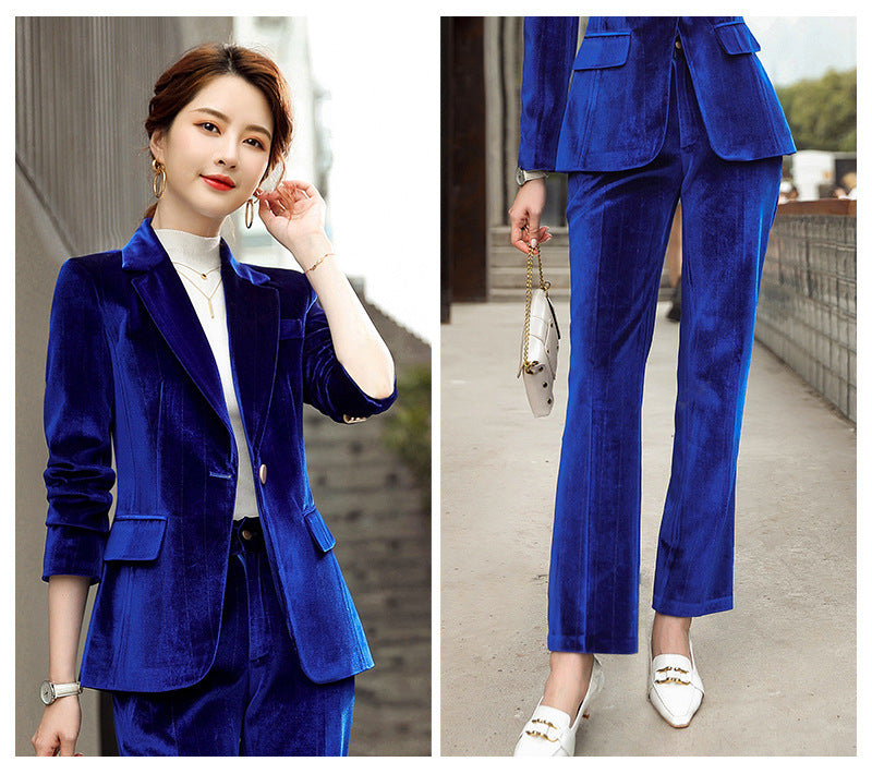 Slim-fit Fashion Temperament Jacket Suit