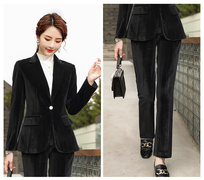 Slim-fit Fashion Temperament Jacket Suit